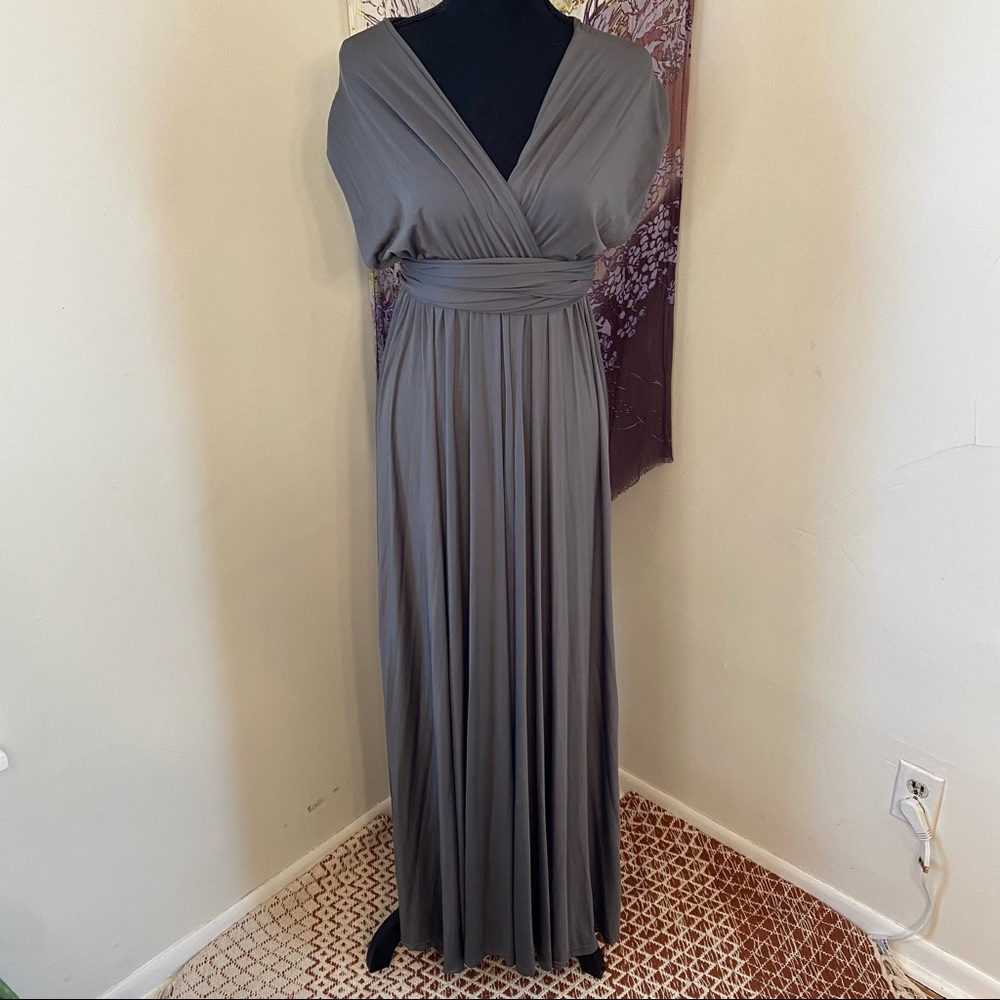 NWT Choices Convertible Grey Dress Size XL